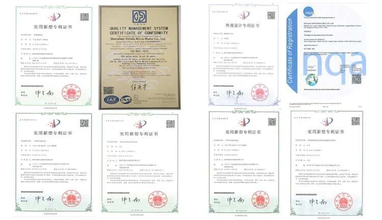 product-750-432 1732 mini brushless dc motor certificate