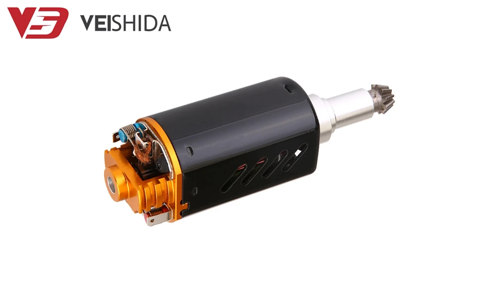 Short shaft airsoft motor end cap