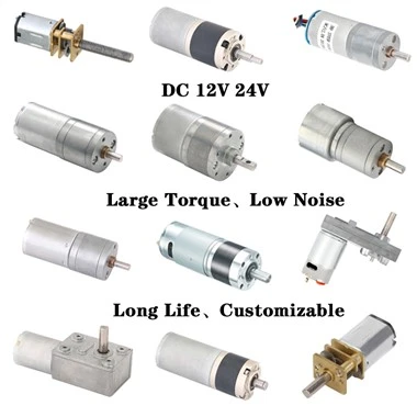 מנוע מיקרו גיר 12V 24V