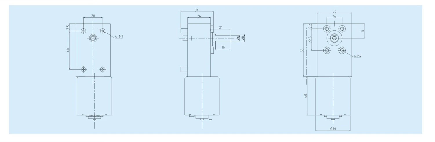 GBW36-EC3640 Gear Motor Design GBW36-EC3640 Gear Motor Design